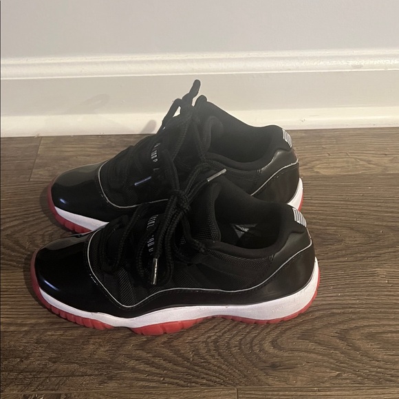 Kids Black & Red Athletic Shoes - Picture 2 of 5